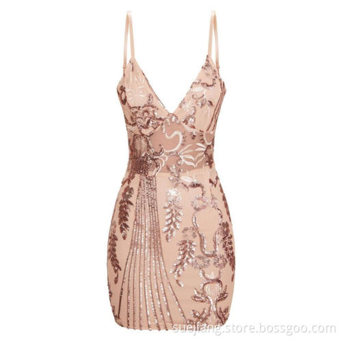 Party Sexy Backless Bodycon Mini Pencil Dress Women